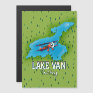 Mapa do Lago Van Turquia