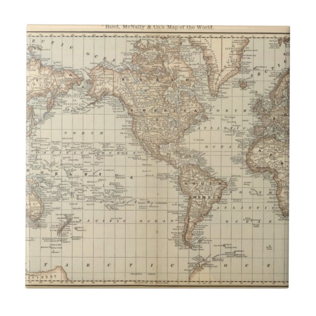 Mapa do mundo 2 (Frente)
