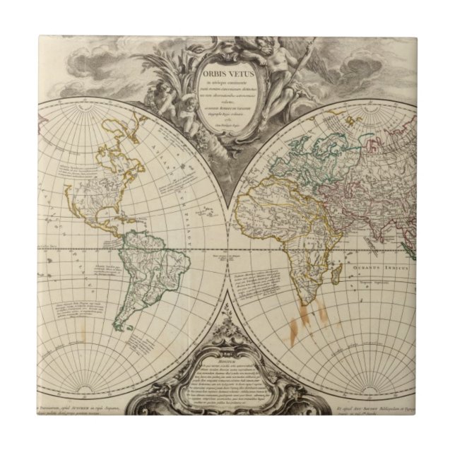 Mapa do mundo 8 (Frente)