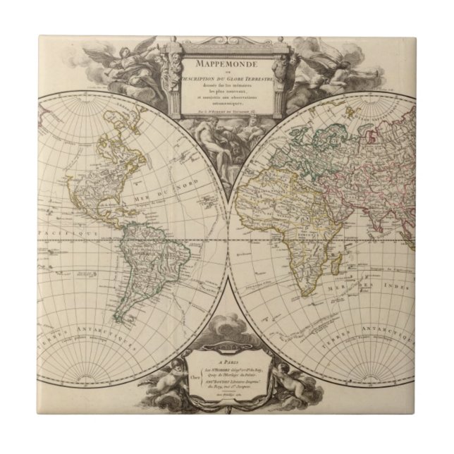 Mapa do mundo 9 (Frente)