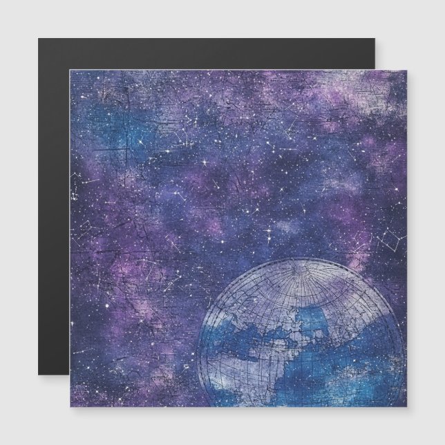 Mapa do Mundo Celestial Roxo (12) (Frente/Verso)