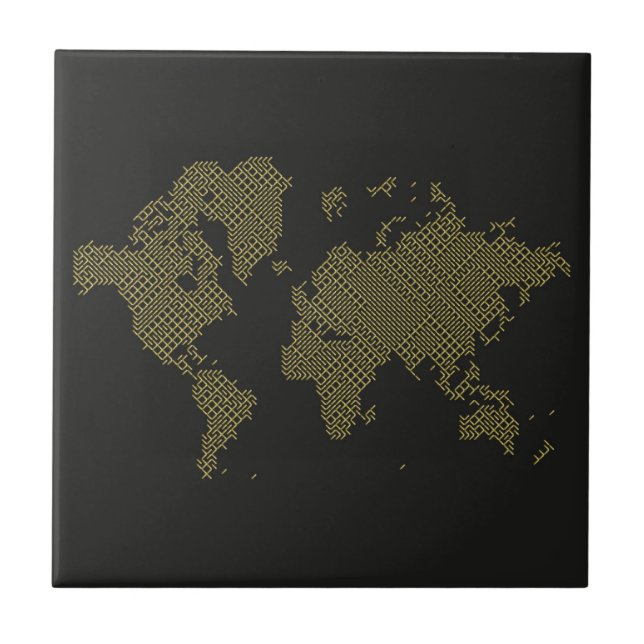 Mapa do mundo digital (Frente)