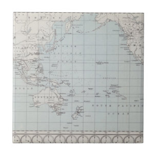 Mapa do mundo na projeção de Mercator