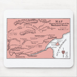 Mapa do rio Mousepad de Truelove