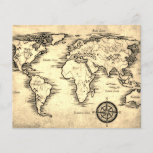 Mapa do velho mundo