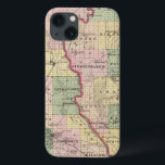 Mapa dos condados de Juneau e Adams<br><div class="desc">Mapa dos condados Juneau e Adams,  Estado de Wisconsin. Por Snyder,  Van Vechten & Co. (187). Publicado por ''Milwaukee: Snyder,  Van Vechten & Co".</div>