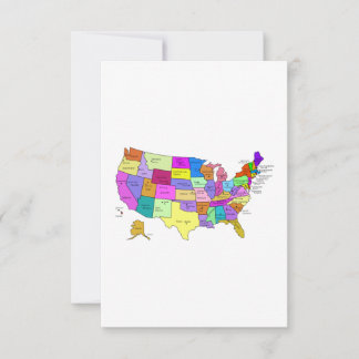 Mapa dos Estados Unidos