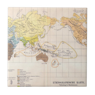 Mapa etnográfico do mundo