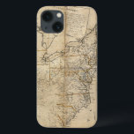 MAPA: EUA, 1783<br><div class="desc">"Os Estados Unidos,  de acordo com o tratado definitivo de paz assinado em Paris,  no dia 3,  alínea d). 1783." Mapa de William McMurray,  1784.</div>