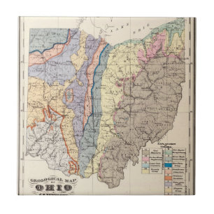 Mapa Geological de Ohio