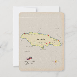 Mapa ilustrado de Chipre.