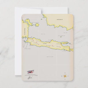 Mapa ilustrado de Java.