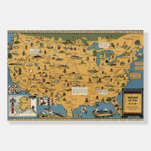 Mapa Indígena Americano do Sudoeste