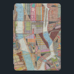 Mapa moderno de Nova Iorque II<br><div class="desc">Um mapa moderno de Nova Iorque em cores brilhantes e vibrantes. Artista: Nikki Galapon</div>