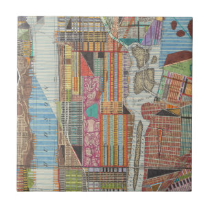 Mapa moderno de Nova Iorque III