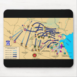 MAPA Mousepad da TEMPESTADE NO DESERTO