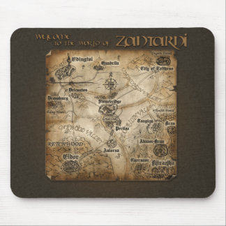 Mapa Mousepad de Zantarni