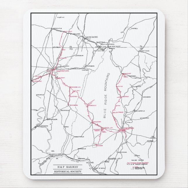 Mapa Mousepad do sistema de H&F (Frente)