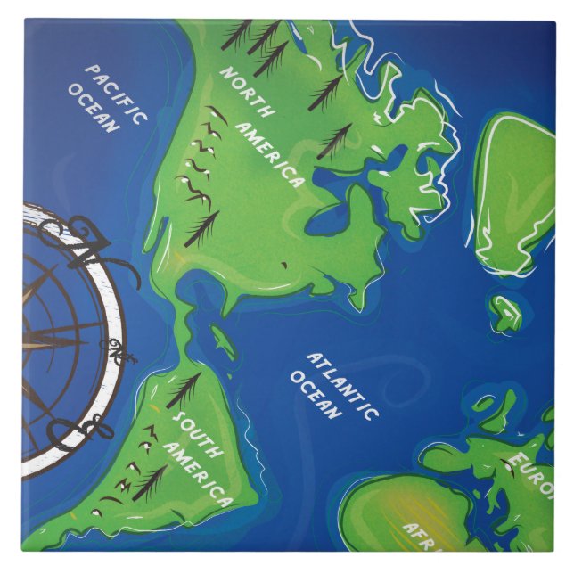 Mapa Mundial (Frente)