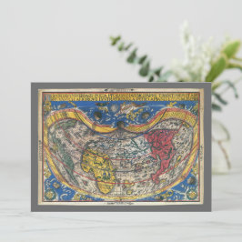 Mapa Mundial Anti-Cardíaco de Peter Apian 1520