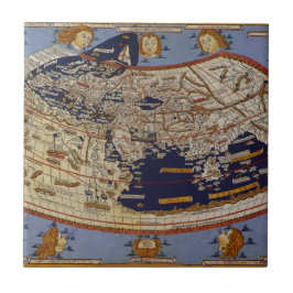 Mapa Mundial Antiquado Ptolémico, Johannes de Arns