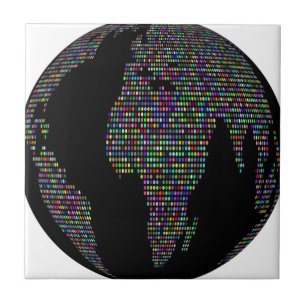 mapa mundial do planeta Terra