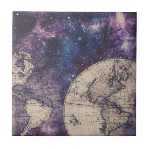Mapa Mundial Vintage Celestial (3)