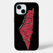 Mapa Palestino cheio de Melancias | Palestina livr