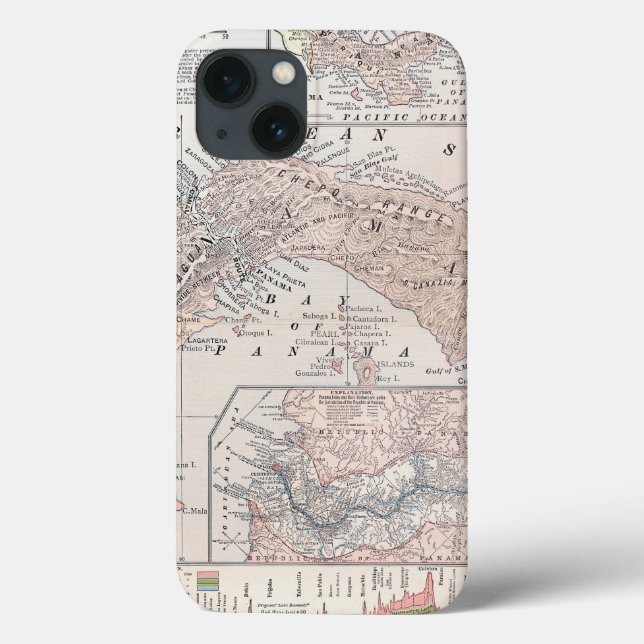 MAPA: PANAMÁ, 1907 (Verso)