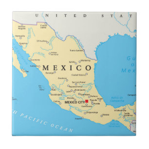 Mapa político de México