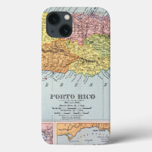 MAPA: PUERTO RICO, 1900