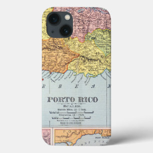 MAPA: PUERTO RICO, 1900