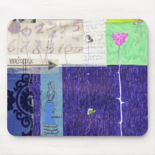 mapas de mim mousepad (Frente)