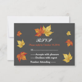 Mapeamento Simples Saindo Deixa RSVP De Casamento