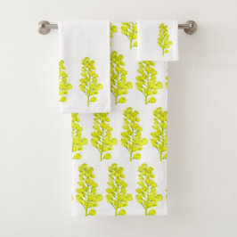 "Mapeamentos de Feliz" num Conjunto de Toalhas de