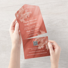 maple deixa acento terracotta gradient QR code