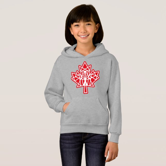 MAPLE MADE WITH TRIANGLES CANADA FLAG BY MASANSER (Frente Completa)