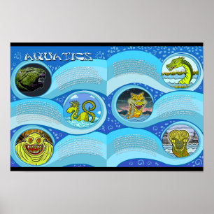 Maquete oficial de Poster de Aquáticos Eerie Lake 