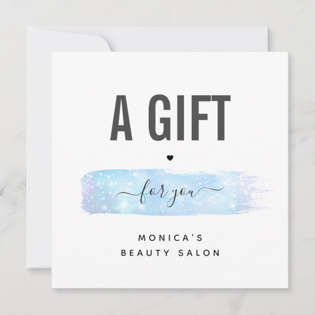 Maquiagem de Beleza do Logotipo do Traço do Pincel (Frente)