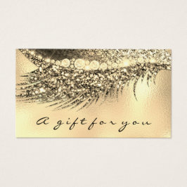 Maquiagem de Glicão de Lash Dourado Metálico do Ce