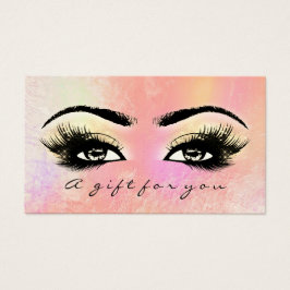 Maquiagem de Lashes do Ombre de Rosa de Pêssego do