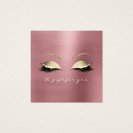 Maquiagem de Lashes Dourados do Bean Vermelho Rosa