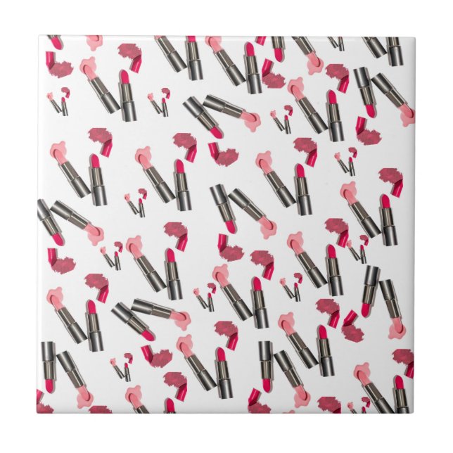 Maquiagem de Lipstick de Azulejo cerâmico (Frente)