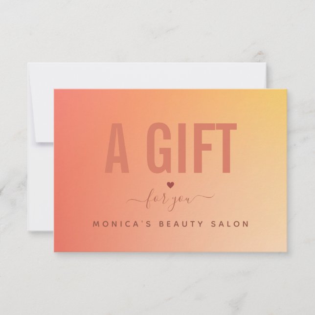 Maquiagem de Salão Spa Makeup de Beleza Gradiente  (Frente)