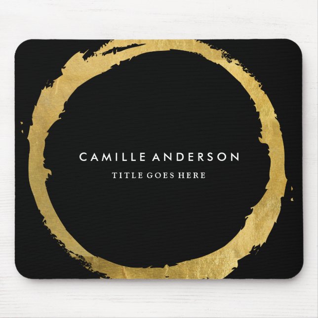 Maquilhador customizável corajoso Mousepad (Frente)