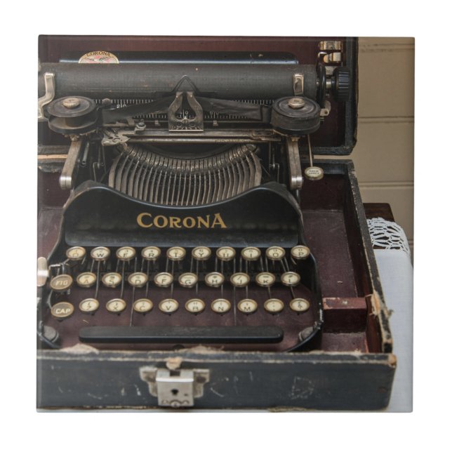 Máquina de escrever do vintage (Frente)