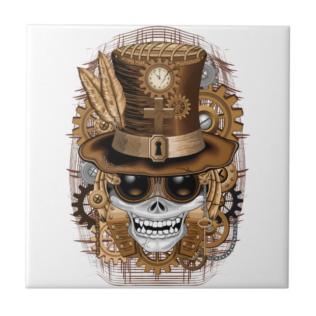 Máquina de Retro de Voodoo Steampunk (Frente)