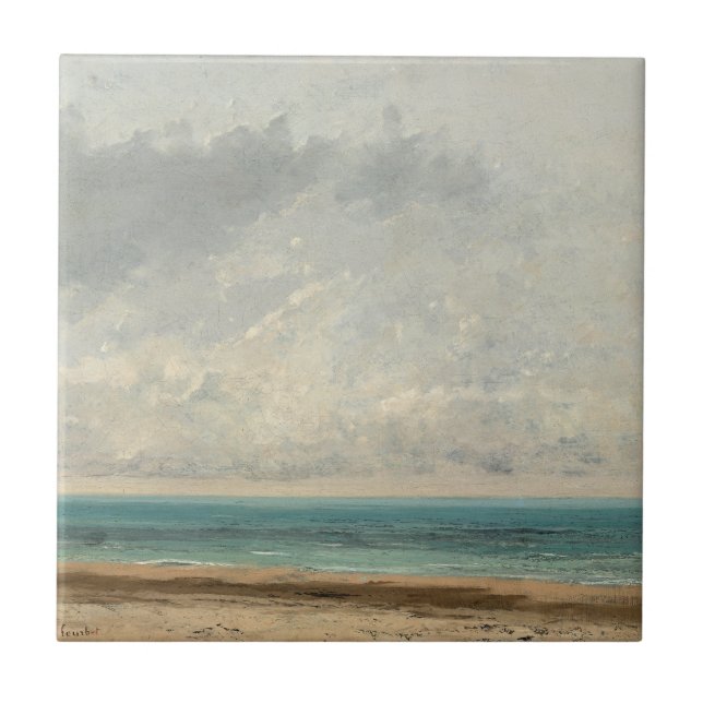 Mar Calmo - Gustave Courbet (Frente)