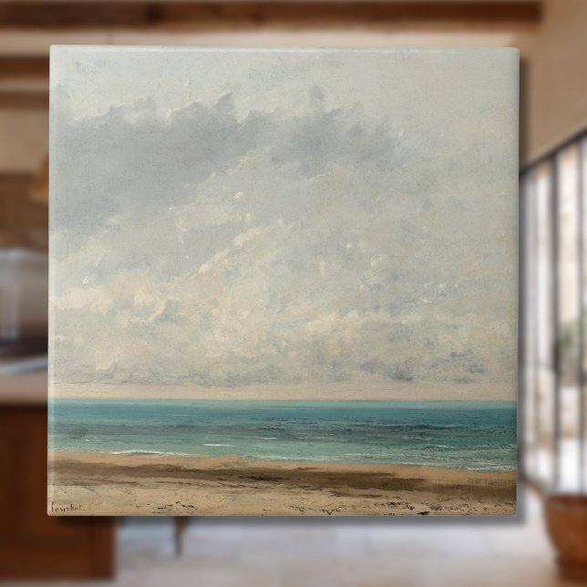 Mar Calmo - Gustave Courbet (Criador carregado)
