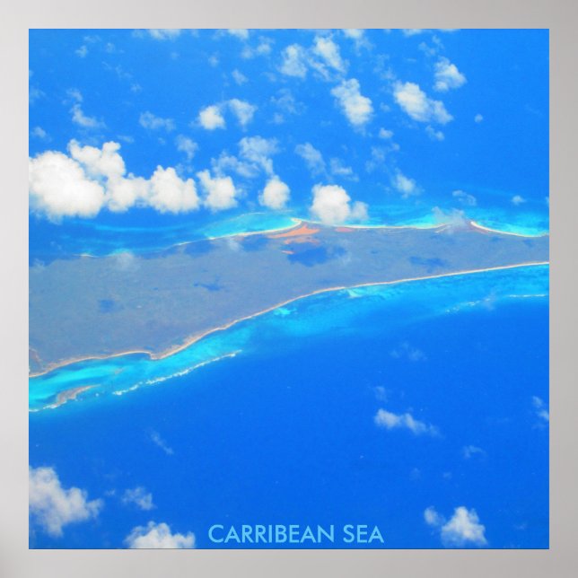MAR CARRIBEAN nº 1 POSTER (Frente)